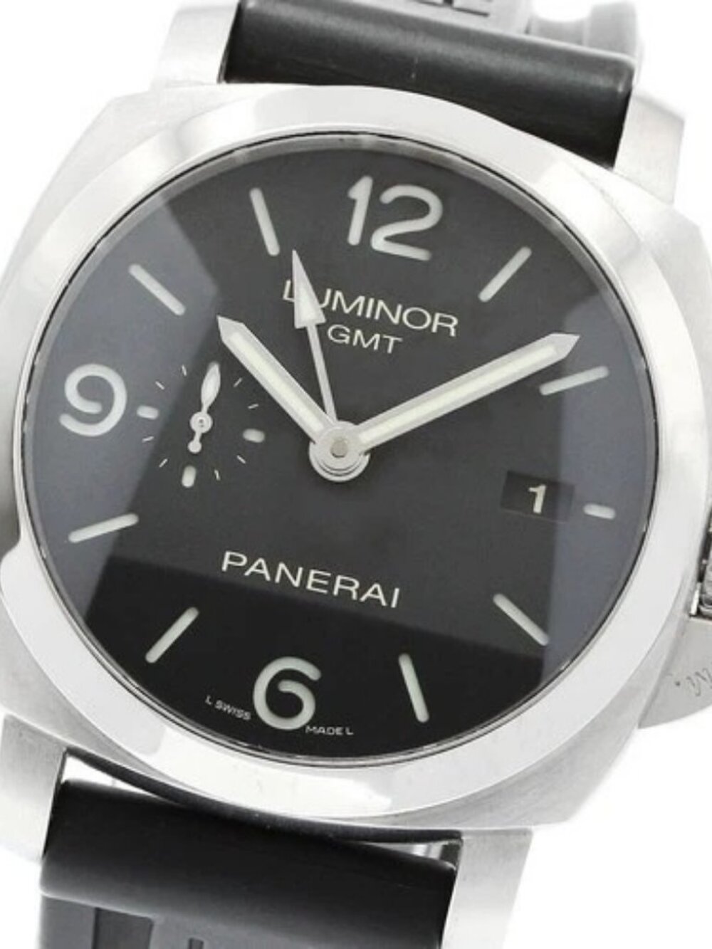 PANERAI Luminor 1950 3 Days PAM00320 GMT black Dial Automatic Men's Watch_963128